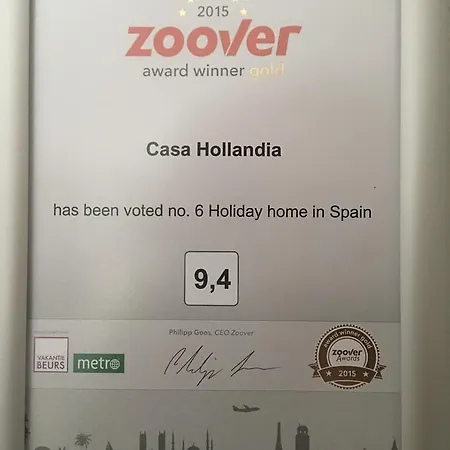 Casa Hollandia * Viñuela